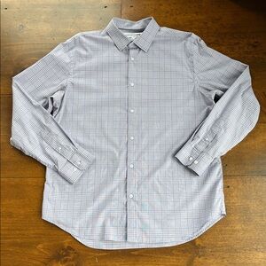 Old Navy Slim-Fit Built-In Flex Signature Non-Iron Shirt Sz XL